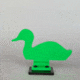 Throom Targets Bounceback Duck Auto-Reset Target Starter Kit, Green, 11024-0112