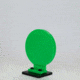 Throom Targets Bounceback Plate Rack 6in Round Target Kit, Green, 11006-0116