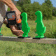 Throom Targets Bounceback Prairie Dog Auto-Reset Target Starter Kit, Green, 11025-0112