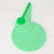 Throom Targets Hangtuff 2in Round Target Pack, 6 Quantity, Green, 11043-0106