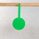 Throom Targets Hangtuff 6in Round Self-Healing Target, Green, 11049-0101