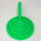 Throom Targets Hangtuff Complete Target Kit, 5 Targets, Green, 11052-0105