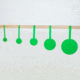 Throom Targets Hangtuff Complete Target Kit, 5 Targets, Green, 11052-0105