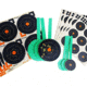 Throom Targets Hangtuff Splatter Target Pack, 6 Quantity, Green, 1104945-0103-HD