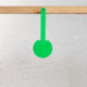 Throom Targets Hangtuffs Mini Target Kit, 3 Targets, Green, 11052-0103