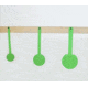 Throom Targets Hangtuffs Mini Target Kit, 3 Targets, Green, 11052-0103