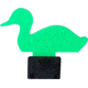 Throom Targets Knockdown Duck Reactive Target Starter Kit, Green, 11071-0112