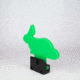 Throom Targets Knockdown Rabbit Reactive Target Starter Kit, Green, 11173-0112
