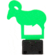Throom Targets Knockdown Ram Reactive Target Starter Kit, Green, 11168-0112