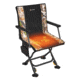 Tidewe Heated Hunting Chair Adjustable Height 360deg Swivel Blind Chair, THC004-CG-TE