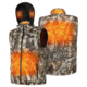 Tidewe TIDEWE Mens Heated Vest with Retractable Heated Hood and Battery Pack for Hunting/Hiking Black &amp; Next Camo G2, S-XXXL, HV003-BKS-TE