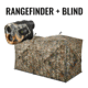 Tidewe VisTrilogy 4-6 Person See-Through Hunting Blind and Camo Deer Hunting Rangefinder Bundle, HGR001-LF7-TE-BL002-CG-TE
