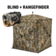 Tidewe VisX/VisMax 270 Degree 3 Full Panels See Through Hunting Blind and Rangefinder Bundle, BL001-CG-V3-OSTE-HGR001-LF7-TE