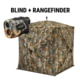 Tidewe VisX/VisMax 270 Degree 3 Full Panels See Through Hunting Blind and Rangefinder Bundle, BL001-CG-V3-OSTE-HGR001-LF7-TE