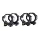 Tier One Superlight Hunting Rings, Black, 30mm Low, T1PIC30L