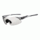 Tifosi Optics Asian Podium XC Sunglasses - Silver/Gun Frame Asian Fit w/Light Night Fototec Lens 1150306531