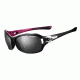 Tifosi Optics Dea SL Sunglasses, Smoke Polarized Lenses, Black/Pink Frame 0090503251