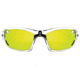 Tifosi Optics Dolomite 2.0 Sunglasses - Crystal Clear Frame w/Clarion Yellow,Golf/Tennis and Extreme Contrast Lens 1020205329