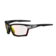 Tifosi Optics Kilo Sunglasses, Black/White Frame, Clarion Red Fototec Lens, Medium/Large, 1700306430