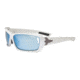 Tifosi Mast Sunglasses - Pearl White Frame, Smoke Bright Blue/AC Red/Clear Lenses 0020101104
