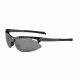 Tifosi Pave Sunglasses - Matte Black Frame, Smoke/AC Red/Clear Lenses 0130100101