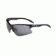 Tifosi Roubaix Sunglasses - Gloss Black Frame, Smoke/AC Red/Clear Lenses 0270100201