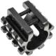 Tiger Rock 12 Gauge 1 Shotgun Mag Tube Tri Rail Weaver/Picatinny Mount, MT025
