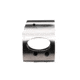 Tiger Rock .750 Low Profile Steel Gas Block w/ Clamp Stainless - NO Package, Silver, Small, GB06-S