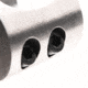 Tiger Rock .750 Low Profile Steel Gas Block w/ Clamp Stainless - NO Package, Silver, Small, GB06-S