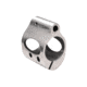 Tiger Rock .750 Low Profile Steel Gas Block w/ Clamp Stainless - NO Package, Silver, Small, GB06-S