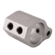 Tiger Rock .750 w/ Roll Pins And Wrench Low Profile Gas Block, Silver, Small, GB01-AS