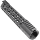 Tiger Rock AR-10/LR-308 10" Super Slim Light Keymod Free Float Handguard w/Steel Barrel Nut, Black, FSK308-10