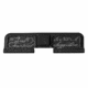 Tiger Rock AR-10/LR-308 Ejection Port Dust Cover Complete Assembly with 2A Engraving, Right, Black, Small, EDC308-RIGHT