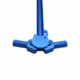 Tiger Rock AR-10/LR-308 Tactical Charging Handle, Ambidextrous, Blue, Small, CH308-AMBI-BL