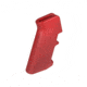 Tiger Rock AR-15/10 A2 Style Pistol Grip w/Screw &amp; Lock Washer, Cerakote, Red, Small, A2GRIPS-RED