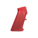 Tiger Rock AR-15/10 A2 Style Pistol Grip w/Screw &amp; Lock Washer, Cerakote, Red, Small, A2GRIPS-RED