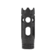 Tiger Rock AR-15/.223/5.56 Custom Ported Muzzle Brake, Cerakote, Black, Small, MZ-AR4