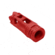 Tiger Rock AR-15/.223/5.56 Custom Ported Muzzle Brake, Cerakote, Red, Small, MZ-AR4-RED