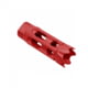 Tiger Rock AR-15/.223/5.56 Custom Ported Muzzle Brake, Cerakote, Red, Small, MZ-AR4-RED