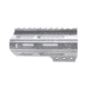 Tiger Rock AR-15 4.5in M-LOK Super Slim Light Free Float Handguard, Raw, Small, FMLUS-4D-RAW