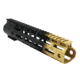 Tiger Rock AR-15 Angle Cut Clamp On M-Lok 10in Handguard, Black Base, Cerakote, Gradient, Gold, Medium, FMLUS-10D-GLD-GRADIENT
