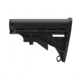 Tiger Rock AR-15 Collapsible Standard Version Stock Body, Mil Spec, Cerakote, Black, Medium, ST003M-USA