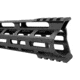 Tiger Rock AR-15 Combat Hybrid Modular C-Cut M-LOK Handguard, 12in, Black, Medium, FML-TC-R-12C#