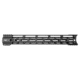 Tiger Rock AR-15 Combat Hybrid Modular C-Cut M-LOK Handguard, 15in, Black, Medium, FML-TC-R-15C#