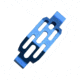 Tiger Rock AR-15 Drop in Trigger Guard, Anodized, Blue, Small, TGV-BLU