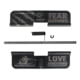 Tiger Rock AR-15 Dust Cover w/ Fear Nothing and Love Everything Engraving, Black, Small, EDC-FNLE-BLK