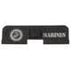 Tiger Rock AR-15 Ejection Port Dust Cover Engraving, Marines, Black, Small, EDC223-MAR