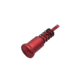 Tiger Rock AR-15 Forward Assist, Red, Small, ARFA-R