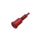 Tiger Rock AR-15 Forward Assist, Red, Small, ARFA-R