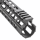 Tiger Rock AR-15 10&quot; Super Slim Light Keymod Free Float Handguard w/Steel Barrel Nut, Black, FSSK10